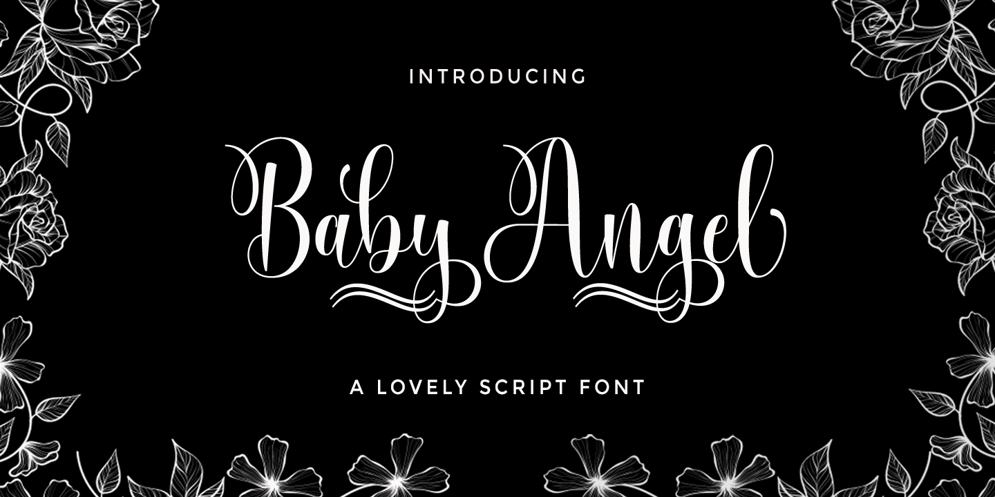 Шрифт Baby Angel